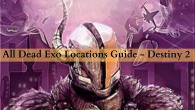 Dead Exo Locations